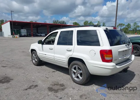 2002 Jeep Grand Cherokee Limited из США, поврежденный, VIN 1J4GX58J22C149574
